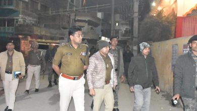 Bihar News DIG and SP jointly inspected night patrolling of several police stations