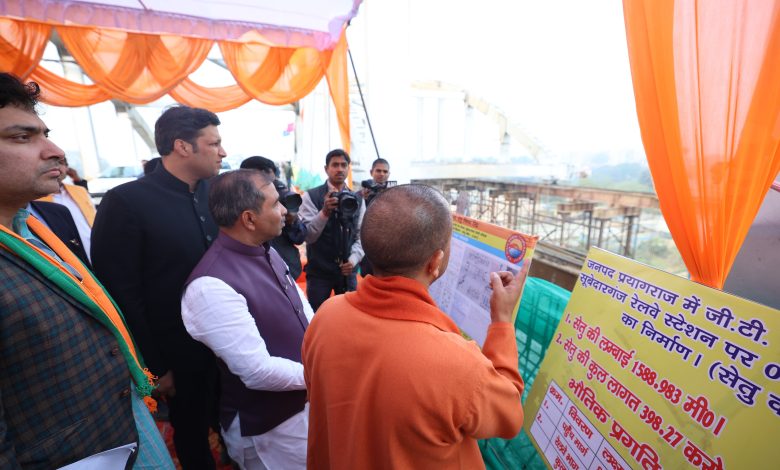 Mahakumbha Nagar Prayagraj: Chief Minister visited the airport, gave instructions to complete the work by the first week of January  