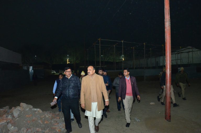 Mahakumbha Nagar Prayagraj News: State Minister Independent Charge Hon'ble Dinesh Pratap Singh inspected Mahakumbha  