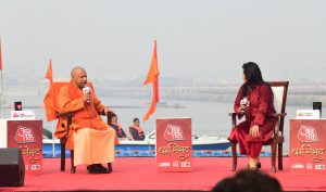 MahaKumbh Nagar Prayagraj News: It is not a Waqf Board but a board of land mafias, this is the land of Kumbh and will always be available for Kumbh, CM Yogi said this in an interview given to a news channel

