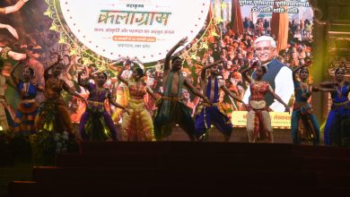 Mahakumbha Nagar Prayagraj News: Union Culture and Tourism Minister inaugurated 'Kalagram', the center of Indian cultural heritage built in the Mahakumbh Mela area