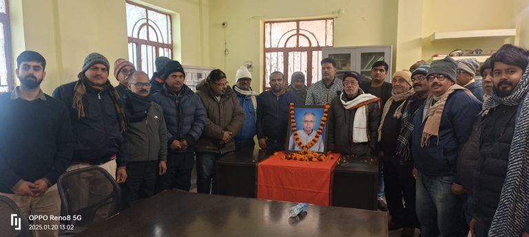 BiharNews Tiwari ji played an important role in the establishment of West Champaran district