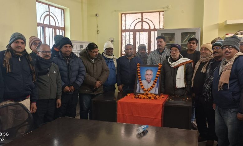 BiharNews Tiwari ji played an important role in the establishment of West Champaran district
