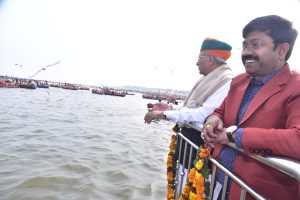 Mahakumbha Nagar Prayagraj News:संपूर्ण विश्व को समानता और समरसता का संदेश दे रहा महाकुंभ - केंद्रीय राज्यमंत्री (स्वतंत्र प्रभार)अर्जुन राम मेघवाल