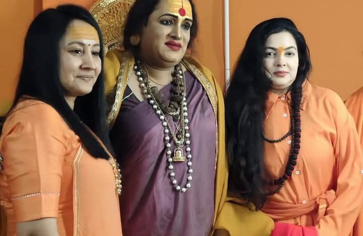 Mahakumbha Nagar Prayagraj News: Film actress Mamta Kulkarni is influenced by Sanatan, made Maha Mandaleshwar of Kinnar Akhara