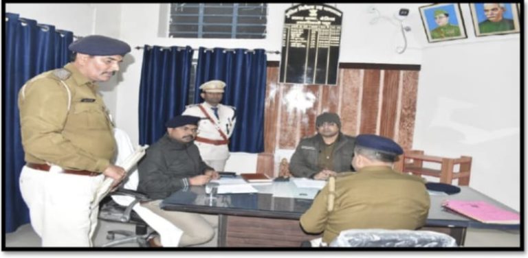 Bihar News Superintendent of Police Bettiah inspected the city police station