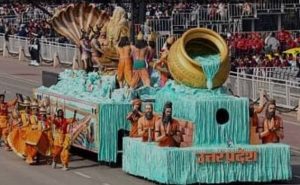 Lucknow News: Uttar Pradesh's tableau got first place in the People's Choice Award category in the Republic Day parade

 