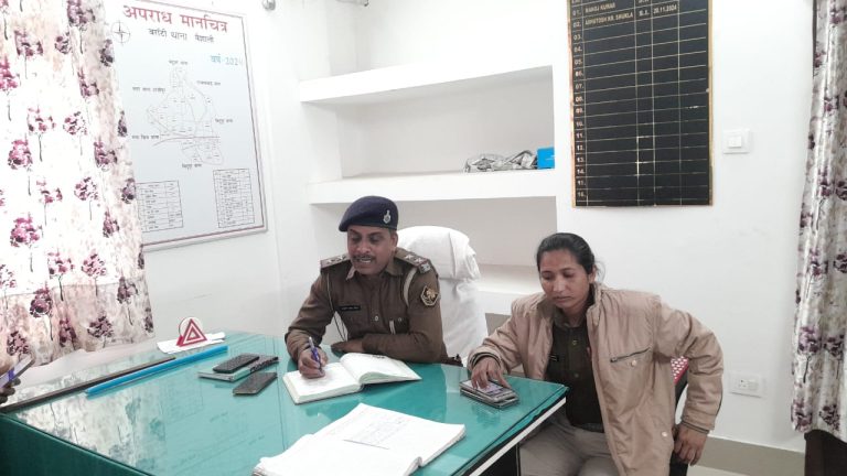 Bihar News- Today a peace committee meeting was held in Baranti Mardal police station premises regarding Saraswati Puja