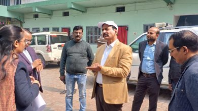 Bihar News District Magistrate did a surprise inspection of Intermediate Examination Centers