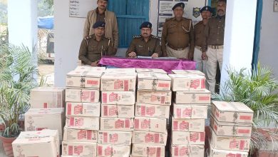 Bihar News Huge quantity of foreign liquor recovered under contemporary campaign, pickup seized