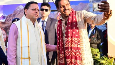 Mahakumbha Nagar Prayagraj News: Uttarakhand CM Pushkar Singh Dhami reached Prayagraj, said – this is a great confluence of faith