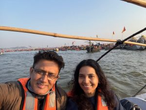 Mahakumbha Nagar Prayagraj News: Former Indian cricketer and coach took a dip of faith and shared the experience on social media