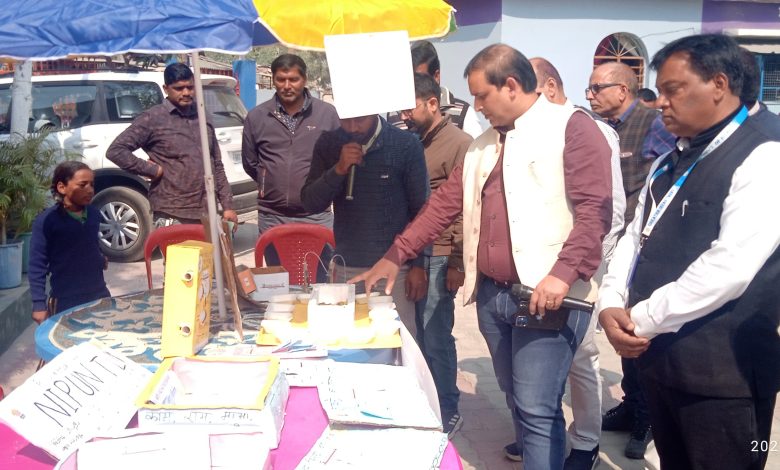 Bihar News-Rajapakar-- Block level TM Mail 2025 was organized in the premises of PM Shri Government Middle School Rajapakar