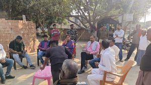 Bihar News-Rajapakar-- Congress MLA Pratima Kumari inquired about the problems of the people of her reserved Rajapakar assembly constituency