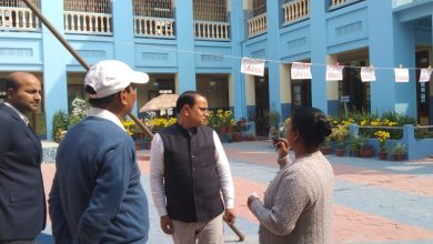 BiharNews District Magistrate did a surprise inspection of matriculation examination centers