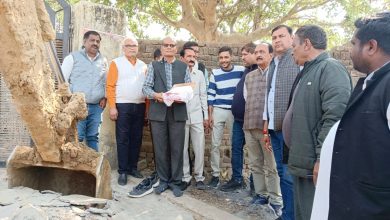 Agra News: तीन करोड़ के विकास कार्यों का नगर पालिका अध्यक्ष ने किया शिलान्यास