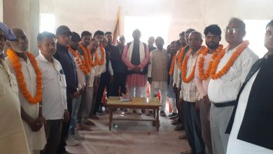 Bihar News-Rajapakar--The meeting of the original extremely backward coordination committee was organized in the premises of Kushwaha Bhawan under the block area