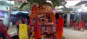 Bihar News-Rajapakar--On the occasion of Mahashivratri, a 24-hour Ashtayam Yagna started in Gauspur Bariyarpur Ward No. 6 today on Wednesday, which will end tomorrow at 2 pm