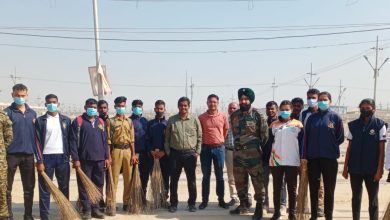 Mahakumbha Nagar Prayagraj News: NCC cadets conducted cleanliness drive in Sector-21 of Mahakumbh Mela area
