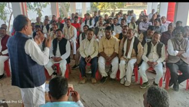 Ambedkar Nagar News- Important meeting of Alapar Samajwadi Party officials concluded