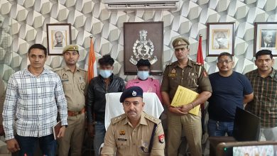 Agra News: Police arrested two accused who stabbed two brothers with a knife