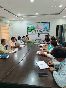 Bihar News-NITI Aayog held a review meeting with the officials of aspiring block Lalganj