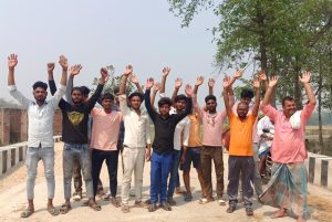 BiharNews Looting in the name of playground in MNREGA - Villagers expressed anger