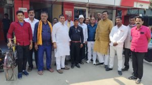 Bihar News: Rajapakar- Block JDU workers' meeting was held in the premises of the party office located on Thana Road