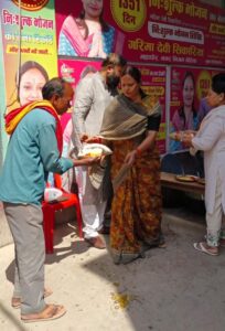 Bihar News Running a free hot food camp for four and a half years continuously is a matter of pride: Garima
