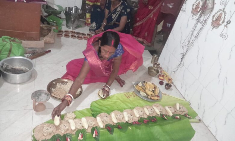 Bihar News:- Kharna ritual completed for Chaiti Chhath