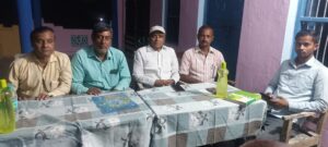 Bihar News:-राजापाकर-- प्रखंड मुख्यालय स्थित मथुरा प्रसाद किशोरी सेठ धर्मशाला के परिसर में जन सुराज कार्यकर्ताओं का प्रखंड स्तरीय बैठक हुई