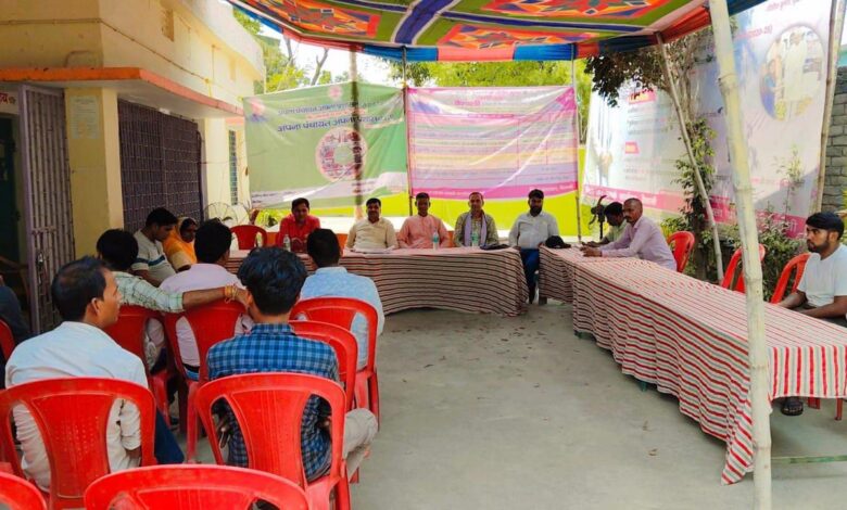 Bihar News:- Rajapakar--- A camp was organized under the program of Apna Panchayat Apna Administration in the Panchayat Bhawan premises of Bakarpur Panchayat of the block area.