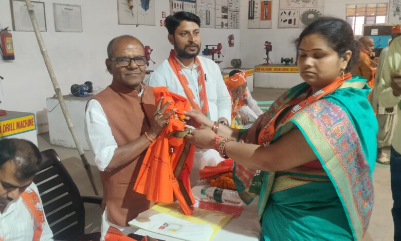 Bihar News:-Rajapakar-- BJP organized a Legislative Assembly level workers conference in the campus of DPS ITI College today on Friday.