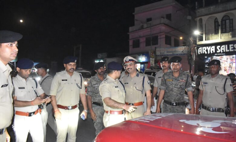 Bihar News DIG and SP came on the road after the instructions of the police headquarters