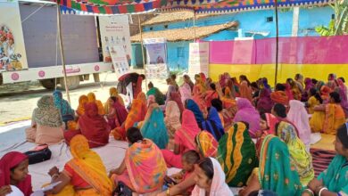 Bihar News- Today Mahila Samvad was organized at a total of 42 places in Vaishali district, in which more than 7 thousand women participated in the Mahila Samvad program organized at various places