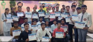 Ambedkar Nagar News- Dr. Bhimrao Ambedkar Scholarship Examination-2025 Felicitation Ceremony program was organized grandly