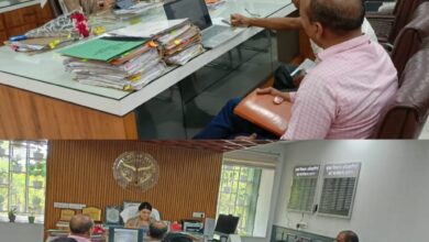 Agra News : Mrs. Pratibha Singh, Chief Development Officer Agra reviewed the ongoing work / plans in the Secondary Education Department at Vikas Bhawan on 01.05.2025