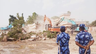 Bihar News-District administration removed 92 structures in Vaishali zone for NH construction