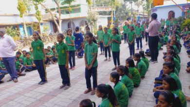 Bihar News-Rajapakar-- Standard drill was organized in PM Shri Government Middle School Rajapakar located at the block headquarters