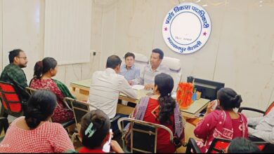 Bihar News- A review meeting was held under the chairmanship of the Block Development Officer in all the blocks of Vaishali district