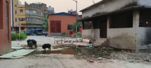 Bihar News The plight of Bettiah GMCH, built at a cost of 850 crores, exposed: Piles of garbage near the post-mortem house, toilet water flowing in the premises