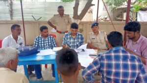 Bihar News-Rajapakar-- Land dispute resolution camp was organized in police station premises Rajapakar