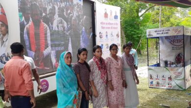 Bihar News-Rajapakar-- Women's dialogue program was organized by Mahila Jeevika Gram Sangathan in the Tuesday market complex located in Rajapakar Southern Panchayat.