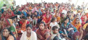 Bihar News-Rajapakar-- A women's dialogue program was organized by the Utsav Gram Organization in ward number 14 of Rajapakar North Panchayat.