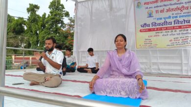 Bihar News Regular yoga practice is the basis of healthy and long life of our ancestors: Garima