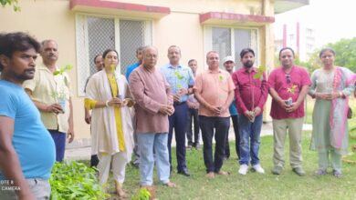 Prayagraj News: Panchtatva created Sindoor Vatika in Open University