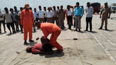 Prayagraj News : State level mega mock 2025 on 26 June: NDRF and district administration conducted joint mega mock exercise