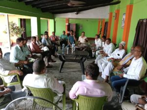Bihar News-Rajapakar--An important meeting of Block Janata Dal United was organized in the block office premises