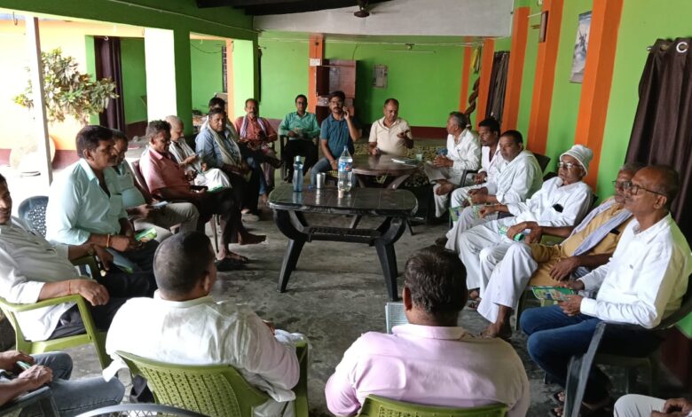 Bihar News-Rajapakar--An important meeting of Block Janata Dal United was organized in the block office premises