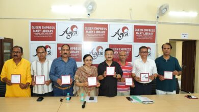 Agra News Queen Empress Library premises decorated to welcome the Governor, invitation letter for inauguration program released  
